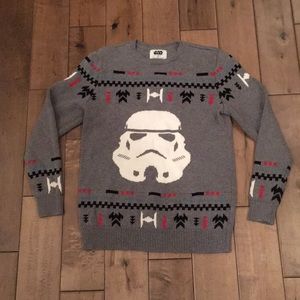 🛸Star Wars holiday sweater size men’s small.